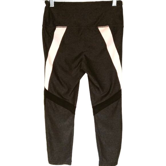 ZELLA Gray Athletic Leggings SZ S | Mesh Panel Detail | Mid-Rise - Picture 4 of 7